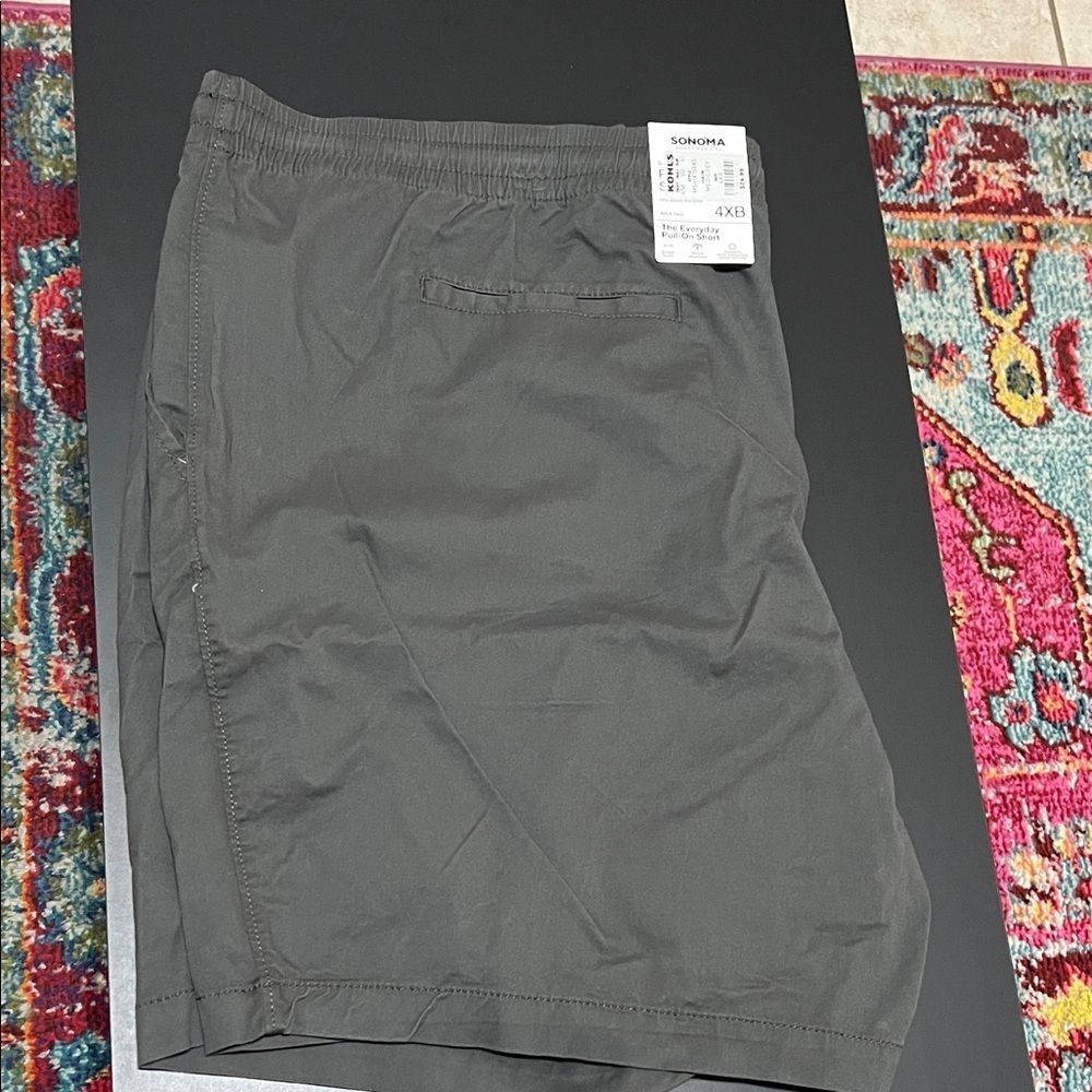 Sonoma Men's Charcoal Flat Front Shorts